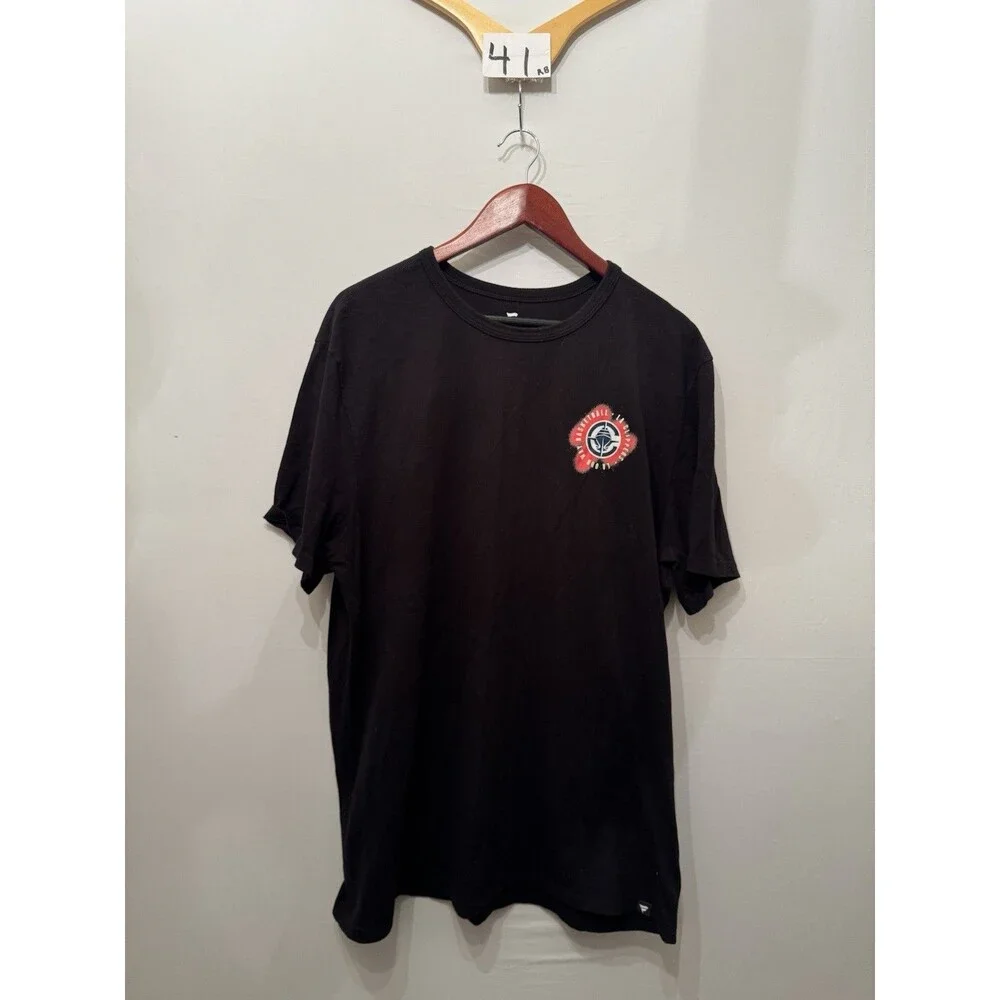 Fanatics LA Clippers T Shirt Men’s 2XL Black NBA Basketball Front Back Graphic